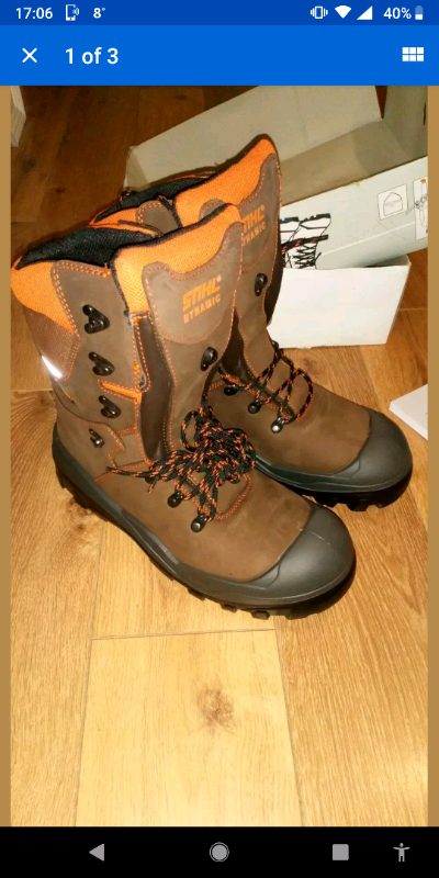 chainsaw boots near me